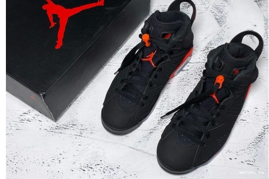 Rep EP 384664-060 OG 2019 AIR INFRARED 384664-060 JORDAN 6 BLACK RETRO 0209